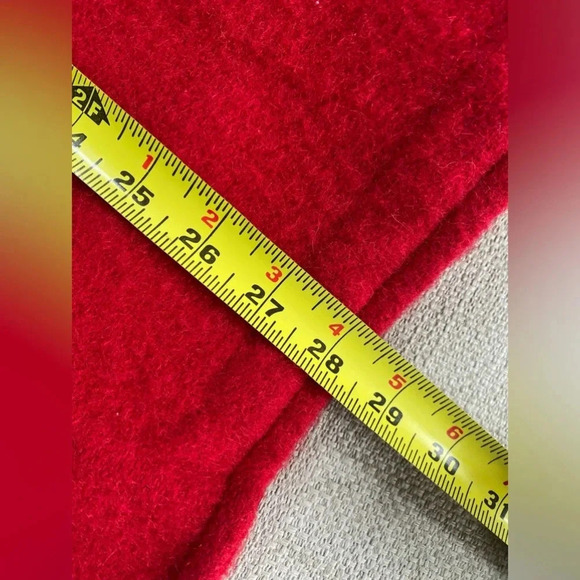 Vintage Woolrich Wool Jacket Women’s Medium Red Coat Mohair Made in the USA - Picture 7 of 9